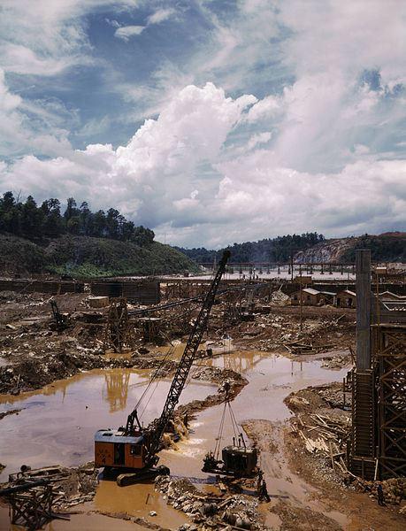 WPA Dam under Construction