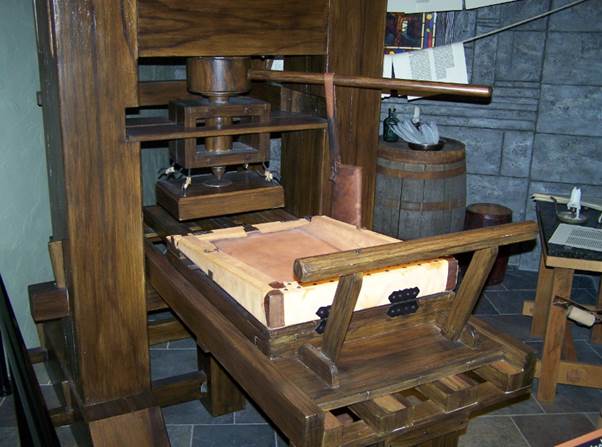 invention of printing press